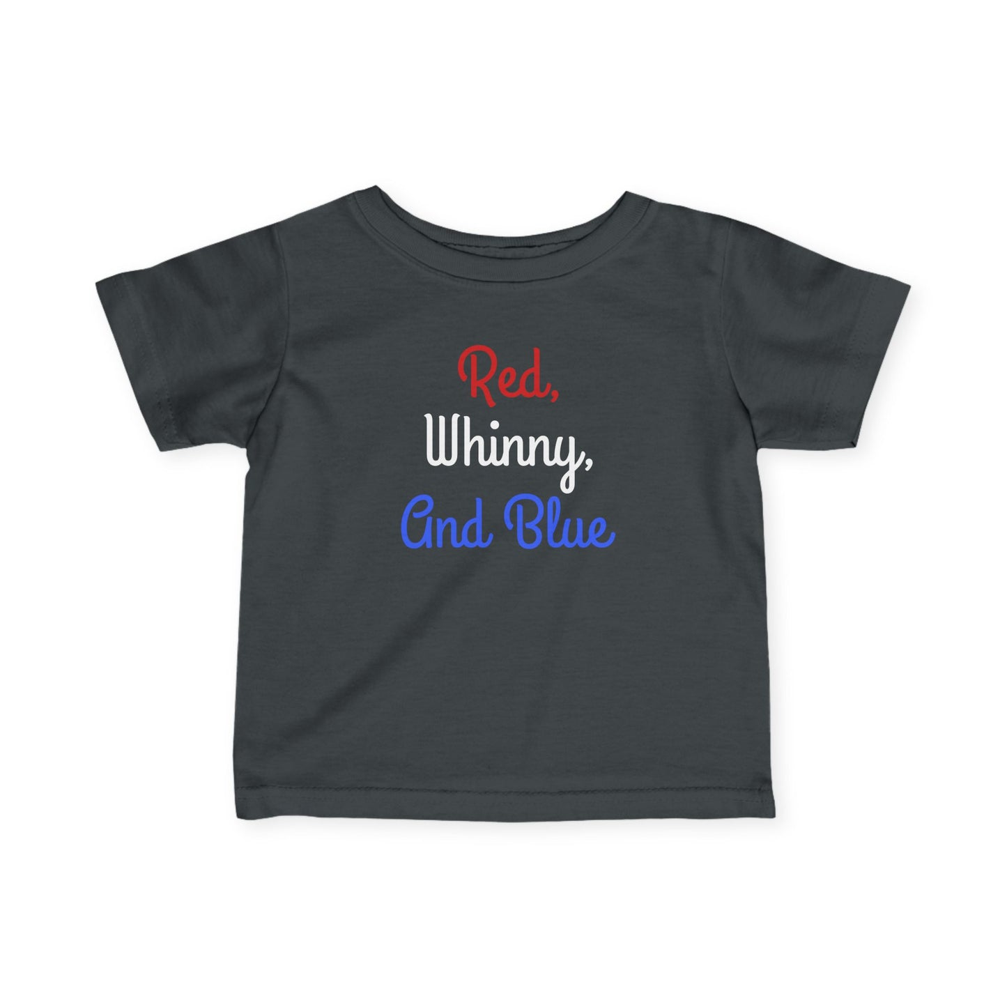 "Red, Whinny, And Blue" Baby Shirt