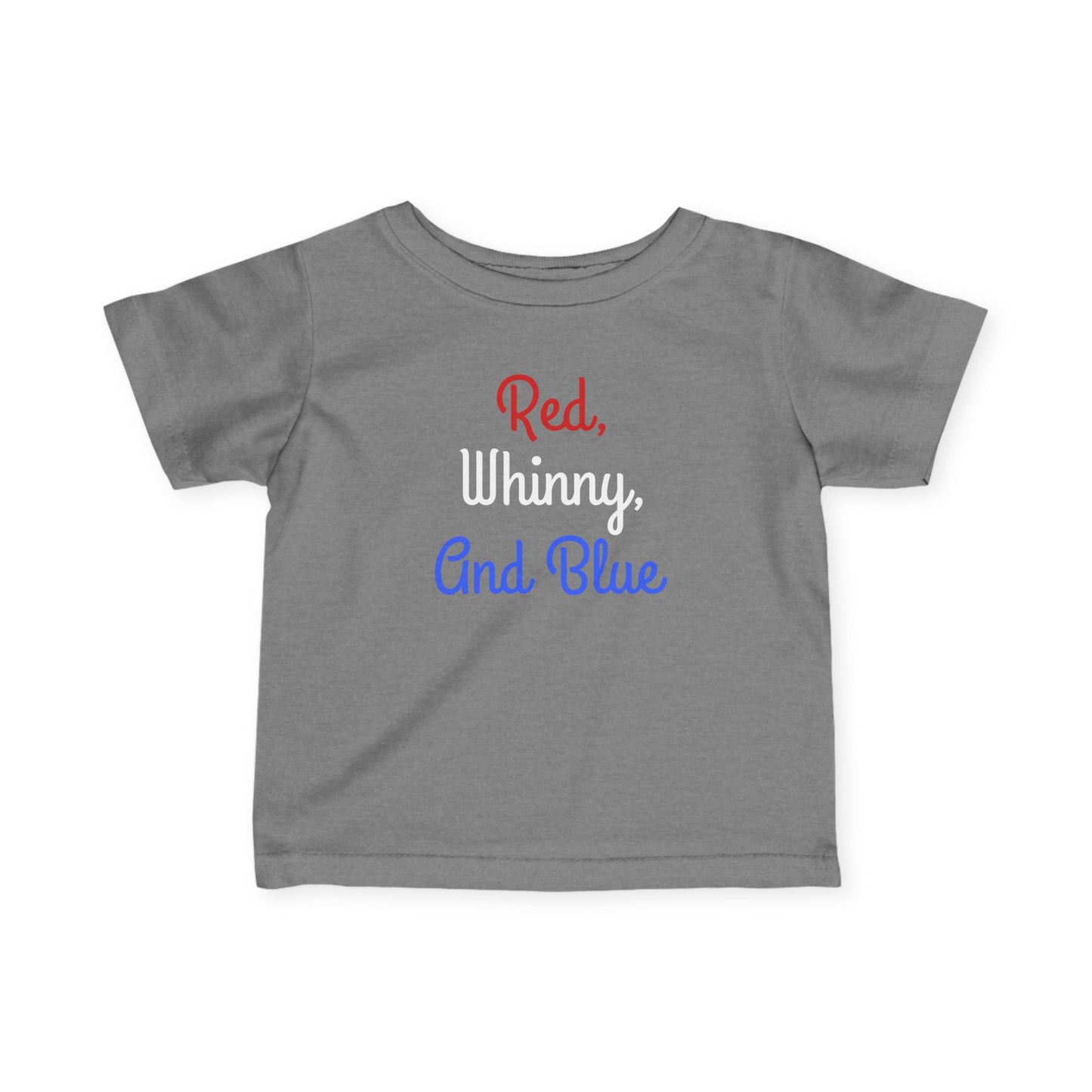 "Red, Whinny, And Blue" Baby Shirt